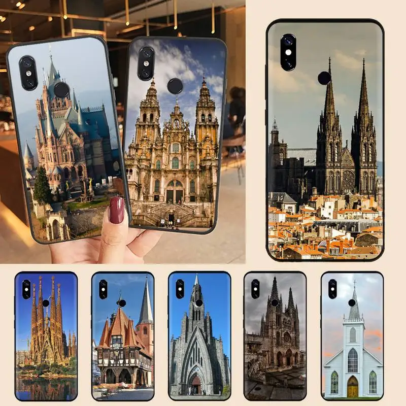 

Russian city landmark landscape Phone Case For Xiaomi Redmi note 7 8 9 11 t s 10 A pro lite funda shell coque cover
