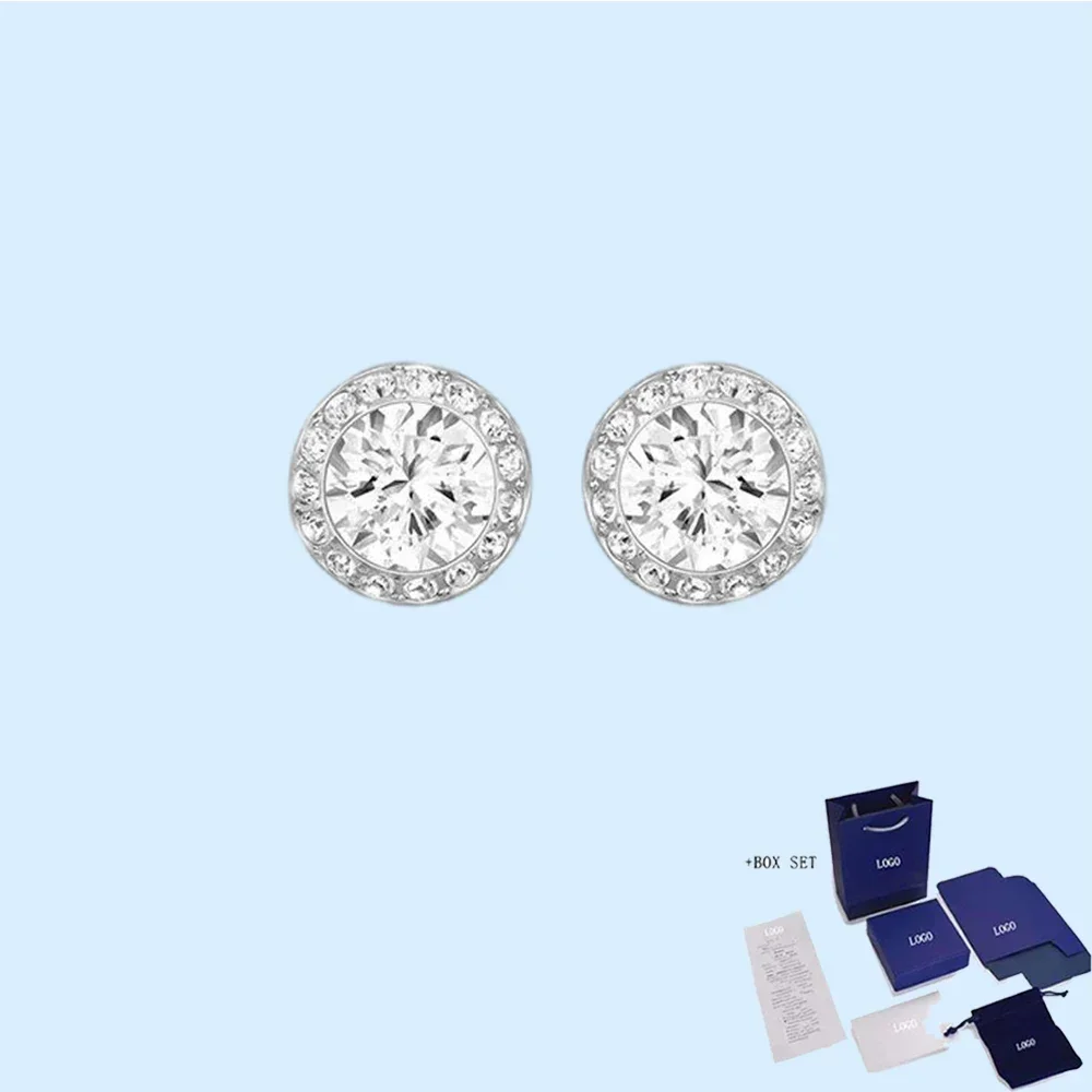 Angou Перфорированные Серьги Лидер Продаж Новая Мода Красочные Круглые Украшения