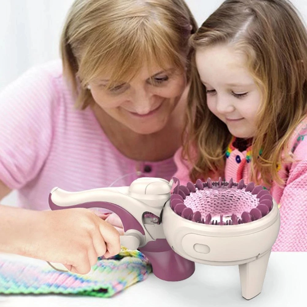 

Спицы, вязальная машина, «сделай сам», вязальная доска, вращающийся ткацкий станок, набор ткацкого станка для детей, TN88