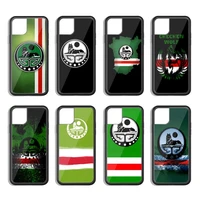 inoda chechnya flag phone case silicone pctpu phone case for iphone 13 11 12 mini pro max 7 8 plus x xs max xr hard cover