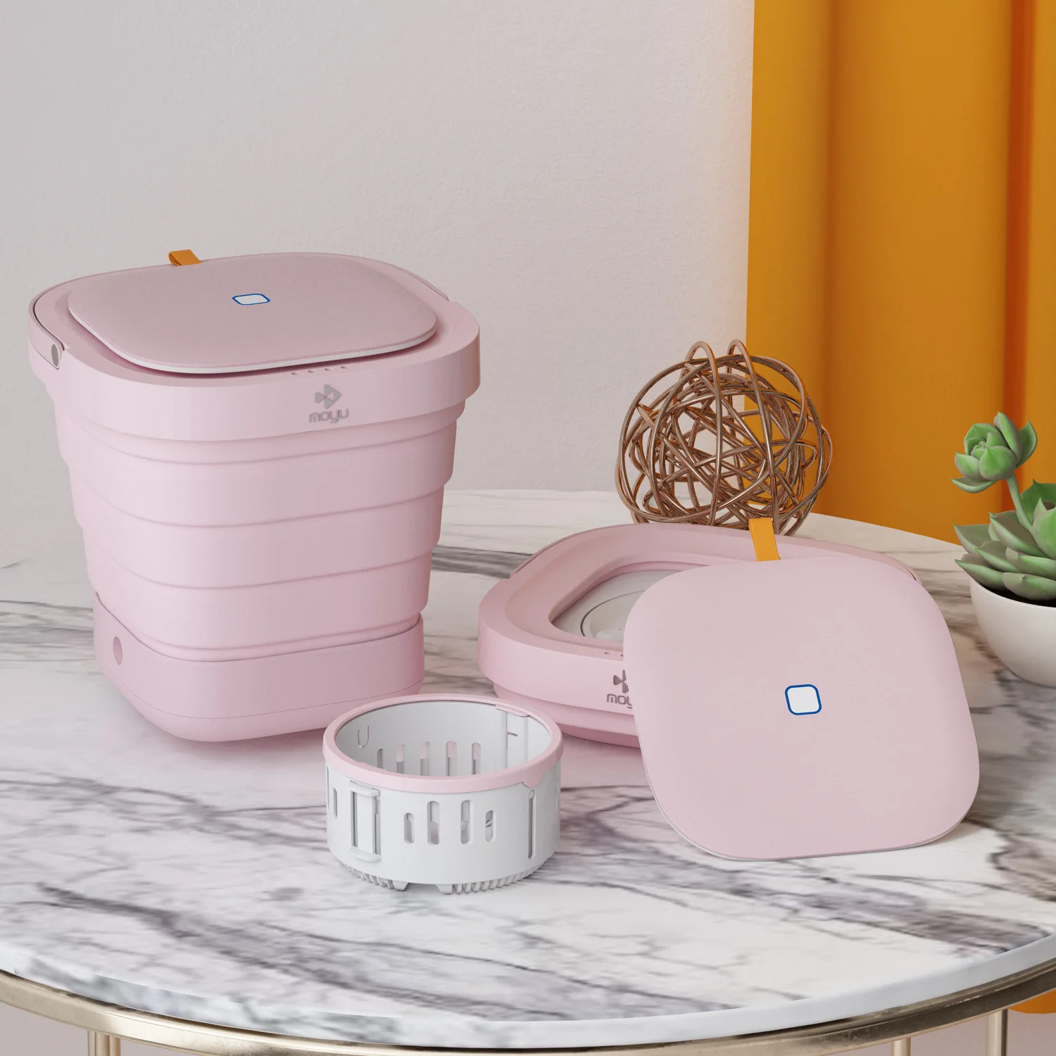 

Портативная Складная Стиральная машина Moyu, носки, нижнее белье, детская одежда UV 99.99%, высокоскоростная стиральная машина