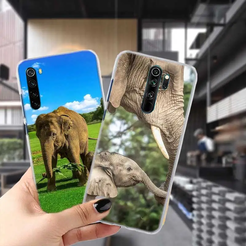 Чехол в виде слона для Redmi 9C 9A 7 8A силиконовый мягкий чехол из ТПУ 10X Pro 8 9 9T 7A 6A 6 5 Plus |