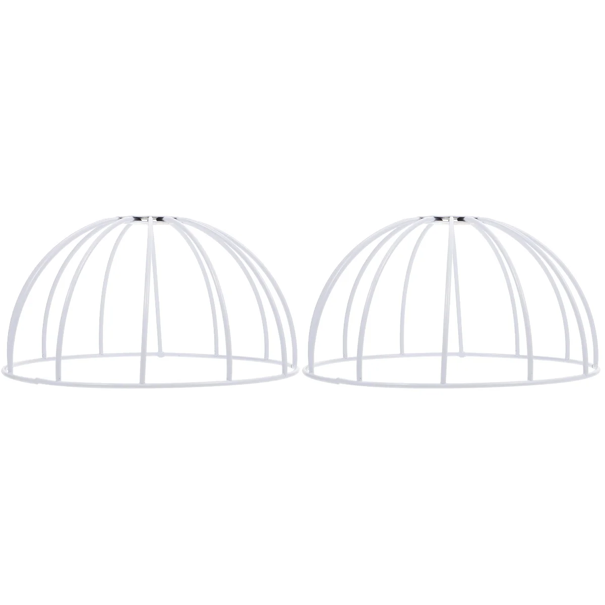 

Lamp Shade Guard Light Metal Wire Frame Cage Lampshade Pendant Fitter Ring Spider Industrial Bracket Bulb Drum Parts Accessories