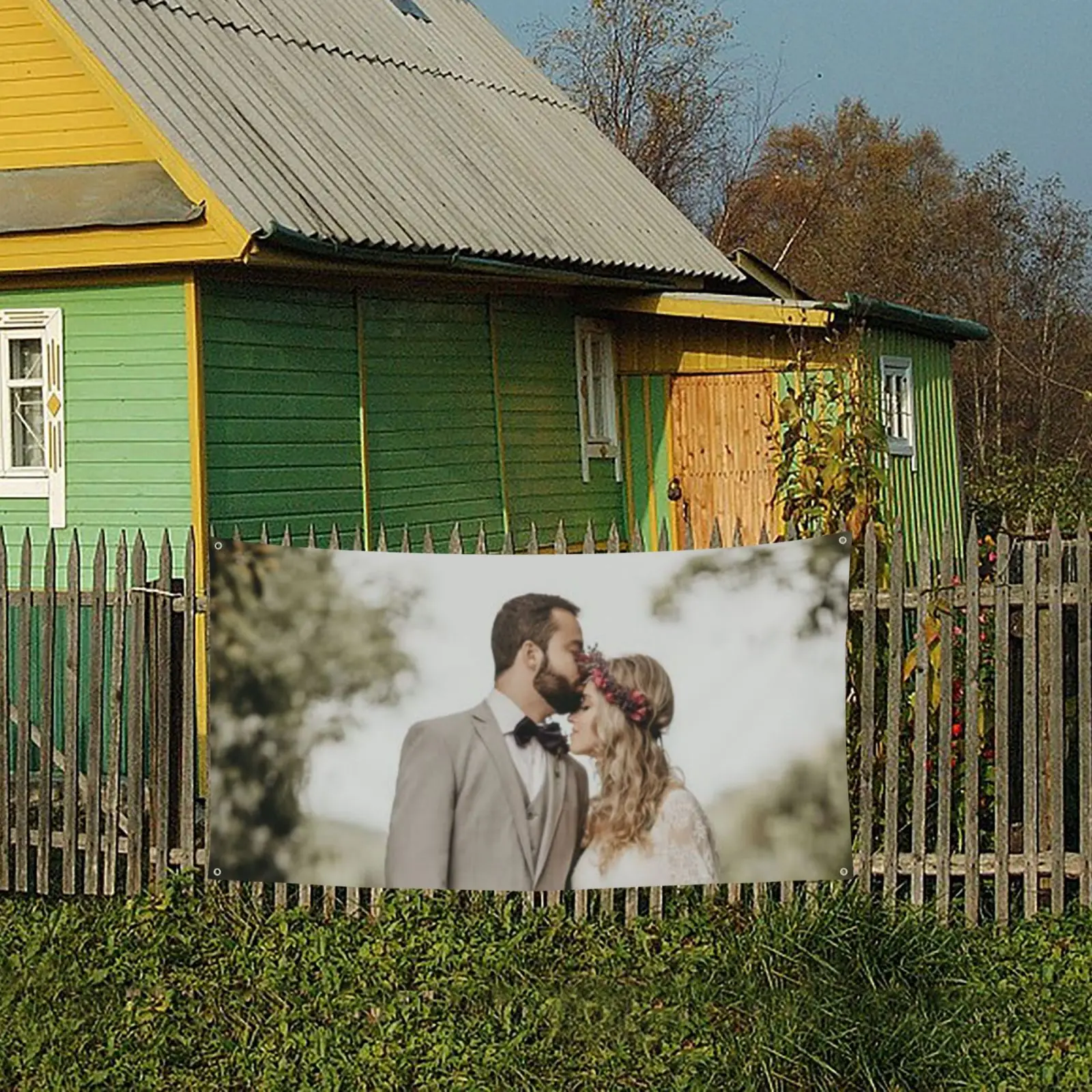 

Custom Wedding Banner Personalized Your Picture Wedding Decoration Wedding Gift