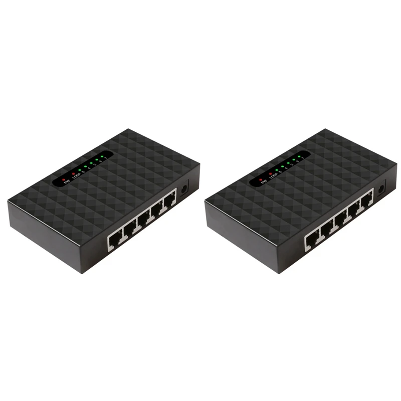 

2X 5 Port Gigabit Switch Network Ethernet Switch Smart Vlan Network Switch Lan Hub Full Or Half Duplex Exchange