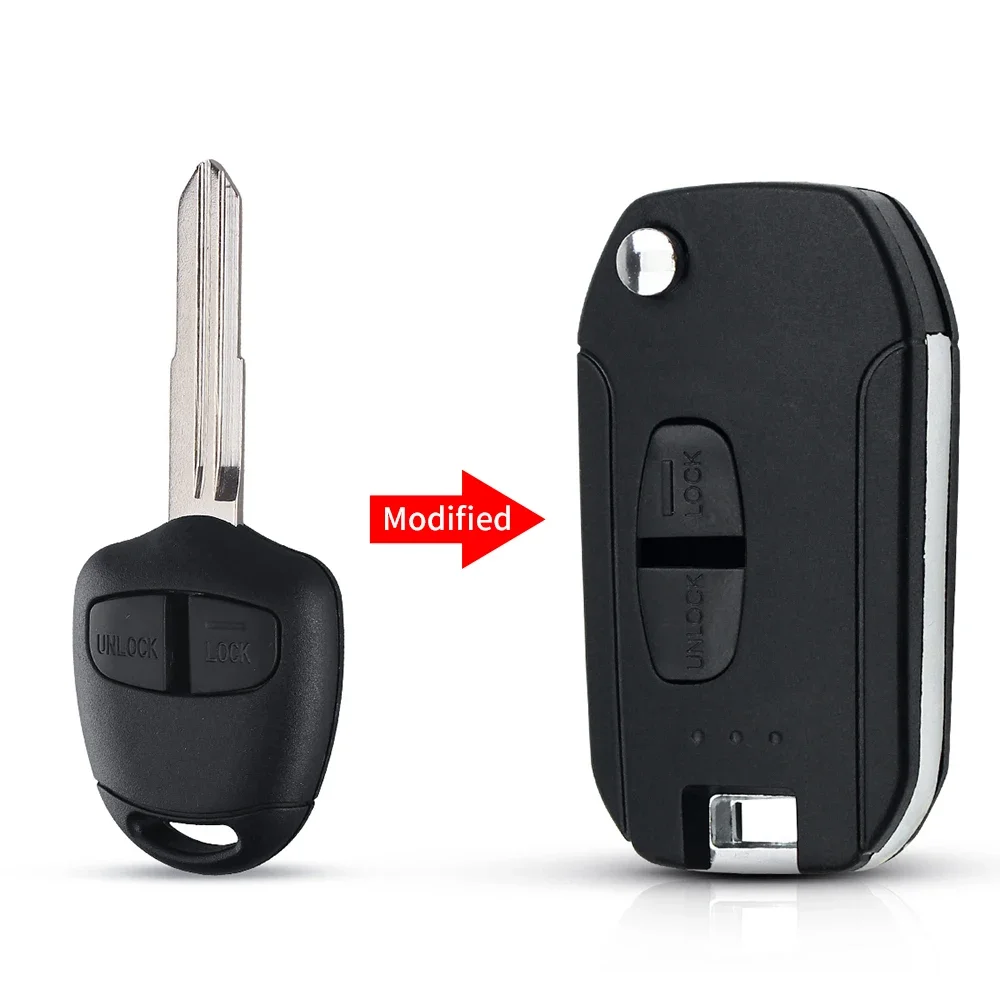

Оригинальный/модифицированный чехол KEYYOU для автомобильного ключа-пульта для Mitsubishi New ASX GRANDIS Outlander Pajero Evolution LANCER 2/3BTN