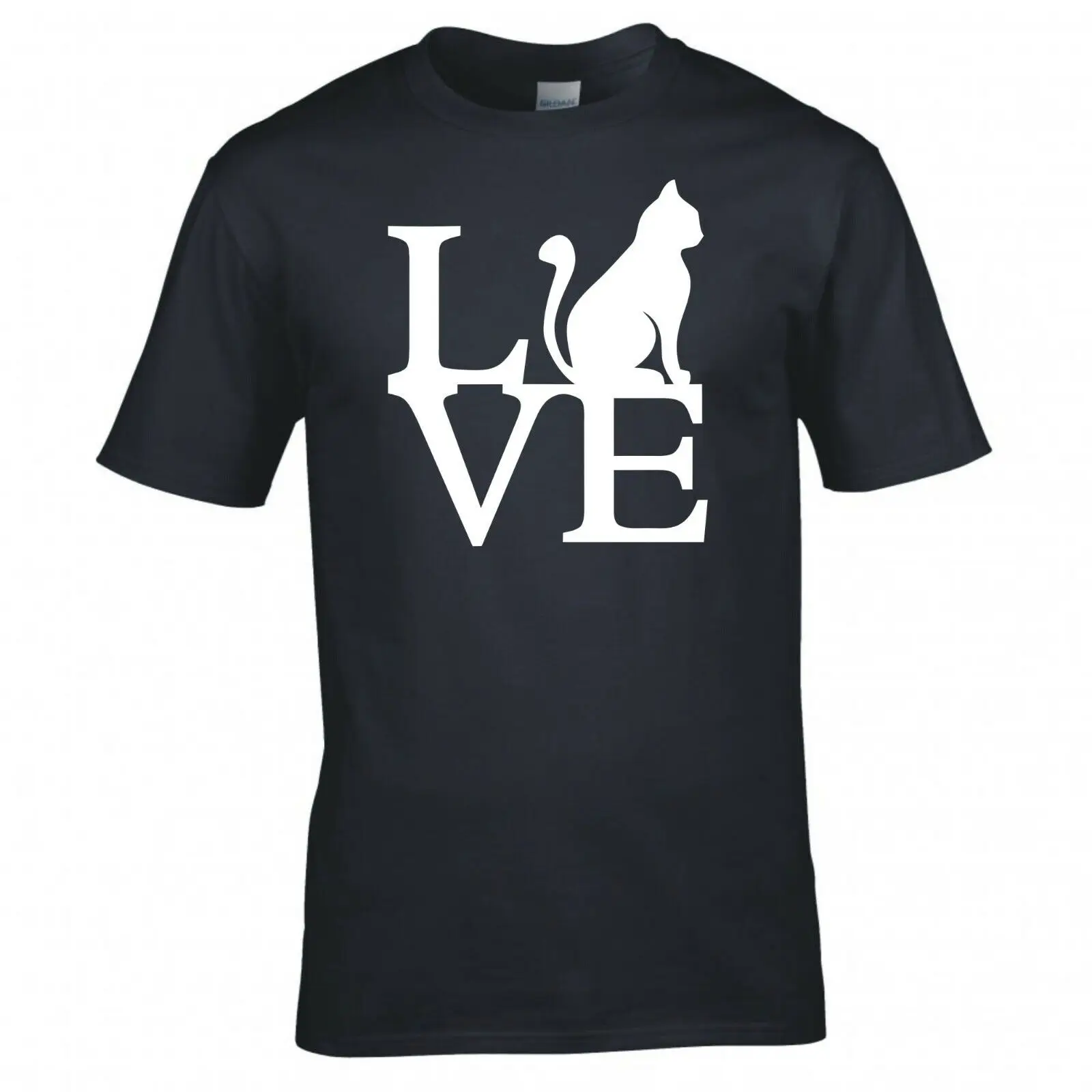 Футболка PEDRAZA Funny Cat Love Cats Хлопок