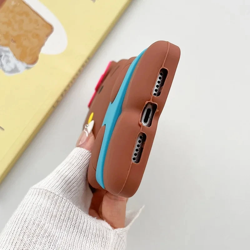 Силиконовый чехол для iPhone 16 15 14 13 Pro Max 11 12 XR XS MAX 7 8 Plus SE Y2K