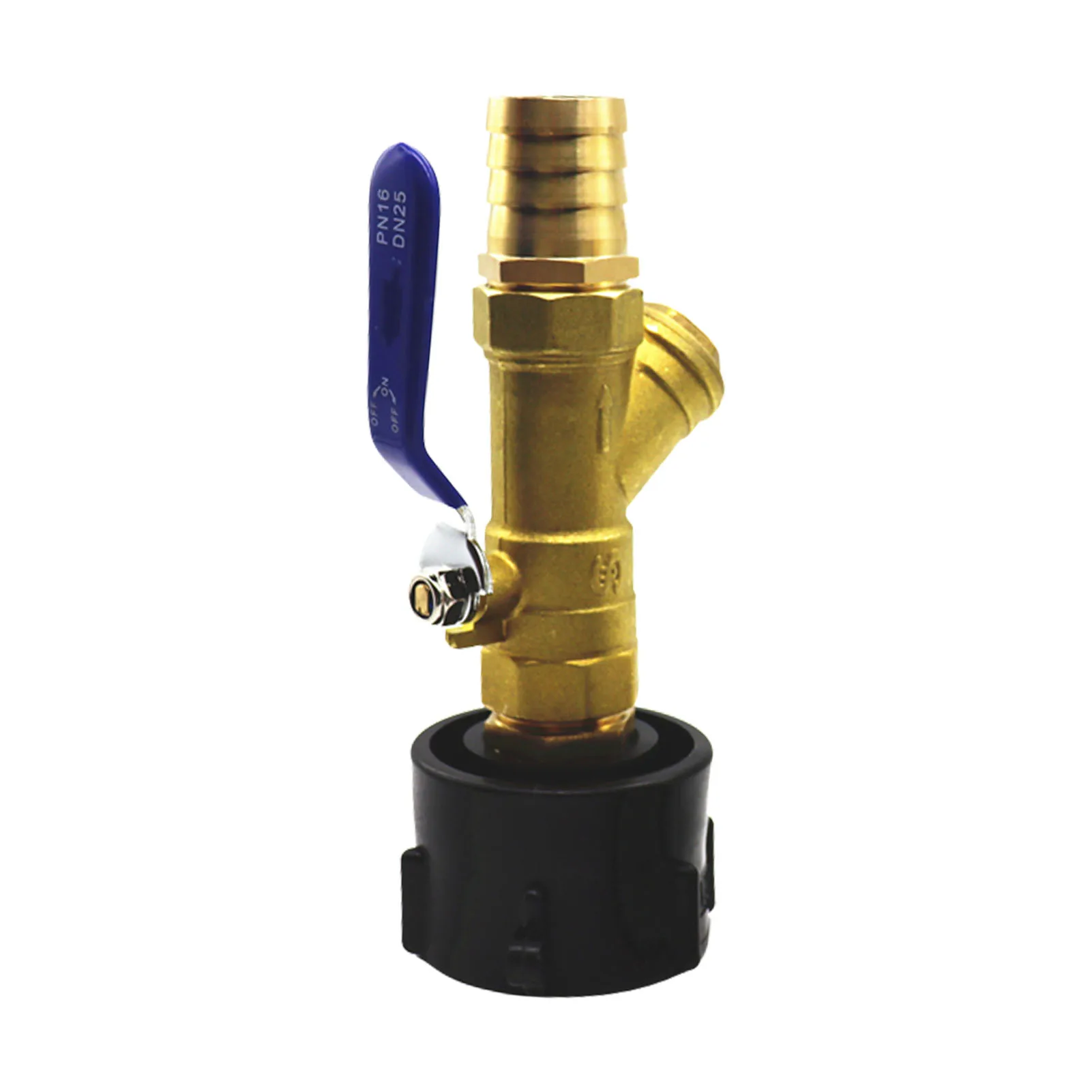 

IBC тоут адаптер для резервуара для воды латунный шланг кран запорный клапан для воды с шаровым клапаном сменный клапан фитинги детали для до...
