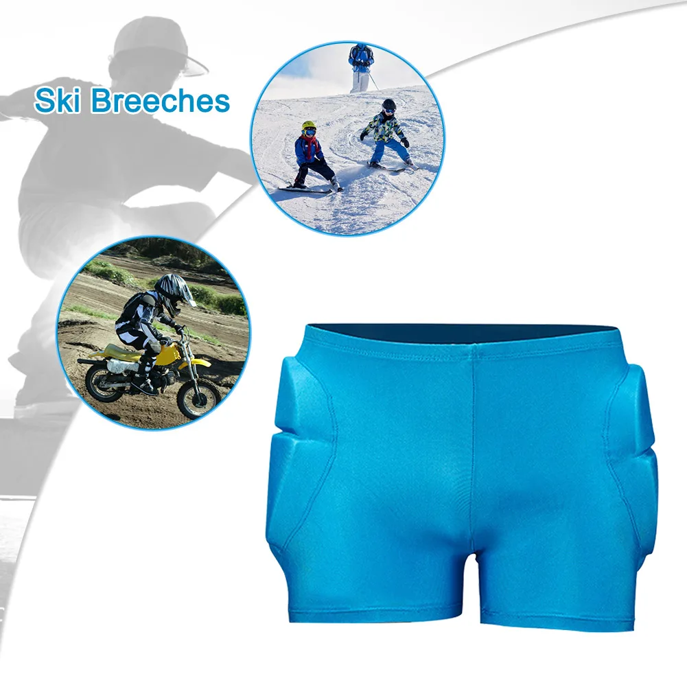 

Kids Hip Support Shorts Soft Washable Shatterproof Underwear Portable Short Pants Protective Gear Lightweight for Extreme Sports