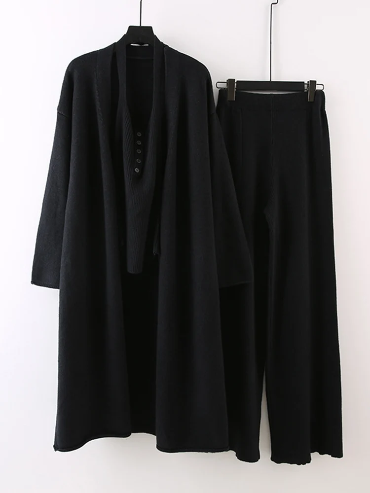 LANMREM осенне-зимний вязаный кардиган облегающий жилет с высокой талией