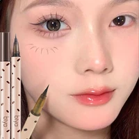 ultra fine liquid lying silkworm eyelash pen matte brown gray eyeliner highlighter pencil smooth lasting eye shadow stick makeup
