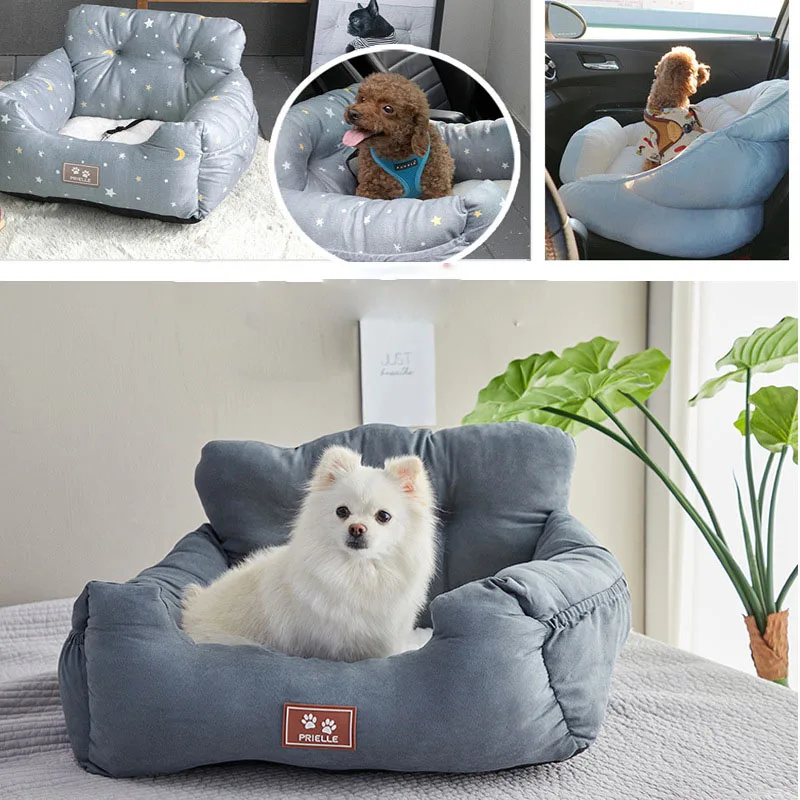 Многофункциональная кровать для собаки, для использования в машине и на улице, переноска для путешествий, сумка, моющаяся Накладка для питомца, подставка для щенка