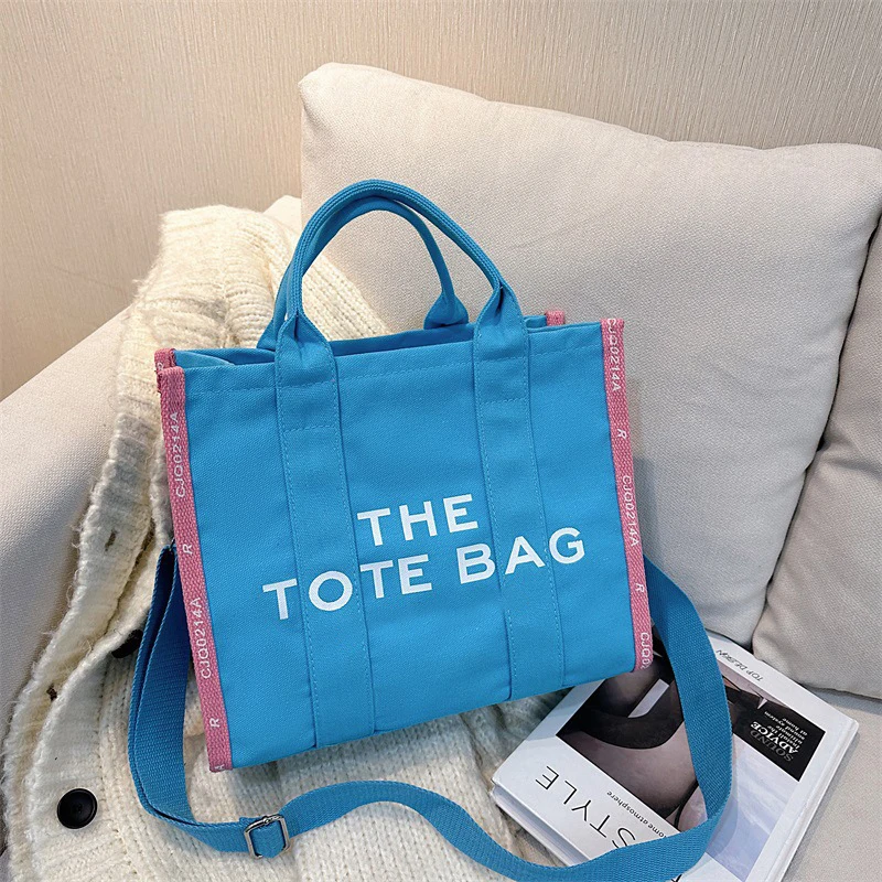 Luxury Bag Woman 2023 New Travel Handbags Tote Bags For Women Female Casual Canvas Shopper Beach Bag Wonmen Luxury