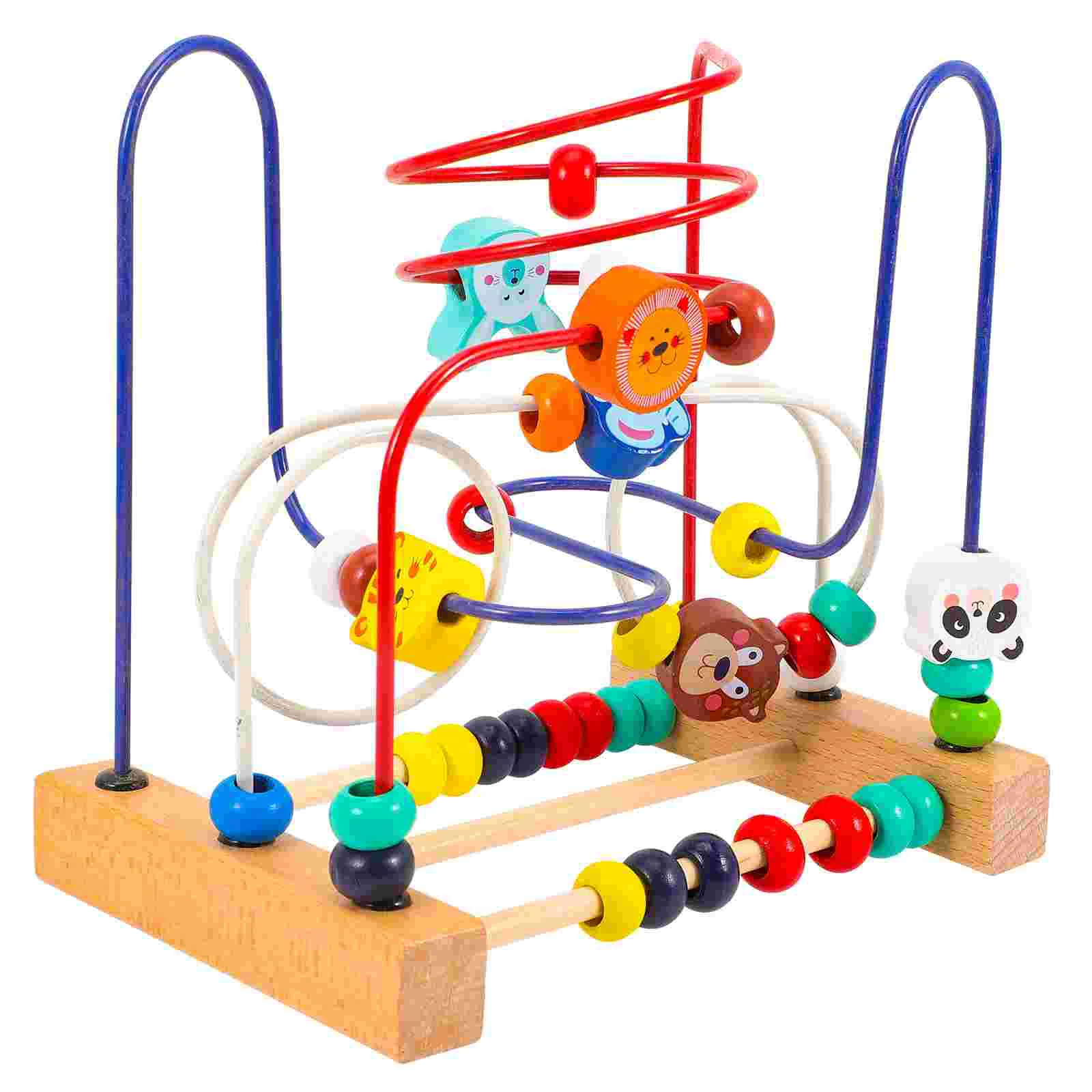 

Activity Beads Home Toy Kids Maze Early Education Toys Ages 3-5 Baby Roller Coaster