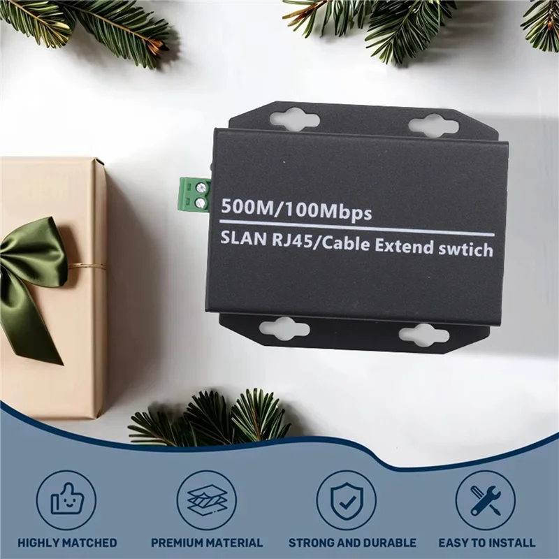 Фото GROCE-2 шт. Ethernet IP-удлинитель через коаксиальный сетевой комплект HD Eoc коаксиальный кабель-удлинитель передачи для камер видеонаблюдения (A) №4
