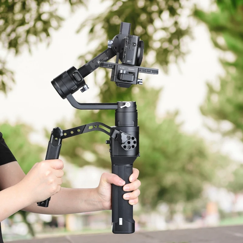 

HTHL-For DJI Ronin S Handheld Gimbal Holder Handle Extension Bracket Gimbal Accessory Handle Sling Grip Mounting Extension Arm