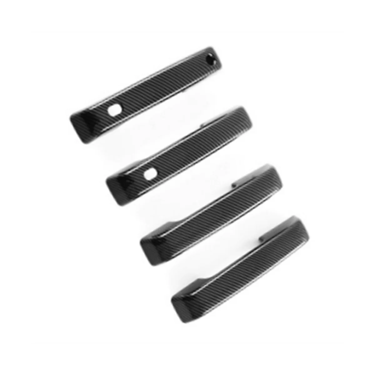 Чехол из углеродного волокна для наружной полированной 4-дверной ручки Ford Raptor F150