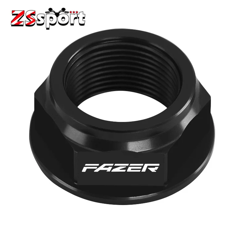 Для FZ1/FAZER1000 2006-2012 FZ6/FAZER600 2004-2012 FZ8 2010-2016 мотоцикл с ЧПУ M24*1 5 гайка оси заднего колеса