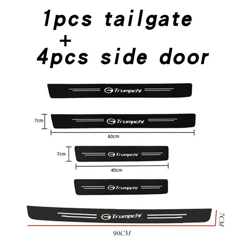 

Наклейка с защитой от шагов на боковой двери для Trumpchi Gac Gs8 Gs3 Gs4 Plus Coupe Gs5 Super Ga6 Gm8 M6 AION S Y
