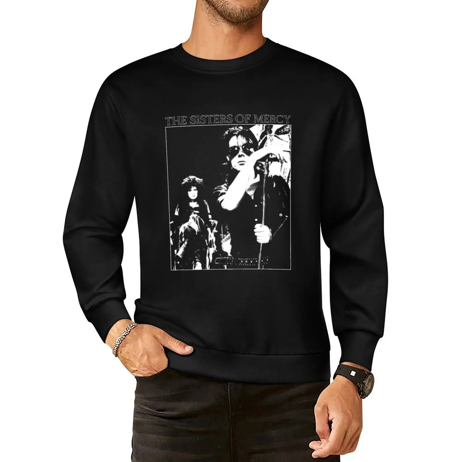 Пуловер с капюшоном Sisters Of Mercy корейская одежда спортивные костюмы новые