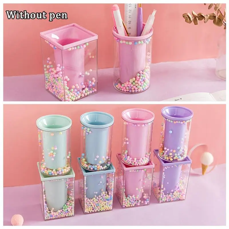 

1 шт., акриловый Настольный держатель для ручек и карандашей