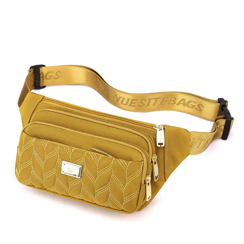 

Fanny Pack for Women Waist Bags Casual Designer BeltBag Chest Pack Ladies Nylon Waterproof Phone Pouch Korean Multilayer Hip Bag