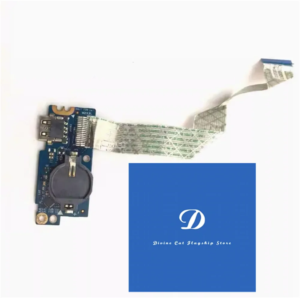 ДЛЯ Dell Latitude 3490 3590 P89G LS-F118P JXKP3 USB плата чтения карт SD