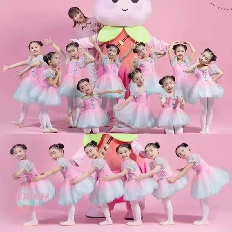 

Disney International Children's Day performance dress yarn skirt princess skirt dance skirt kindergarten stage performance dress
