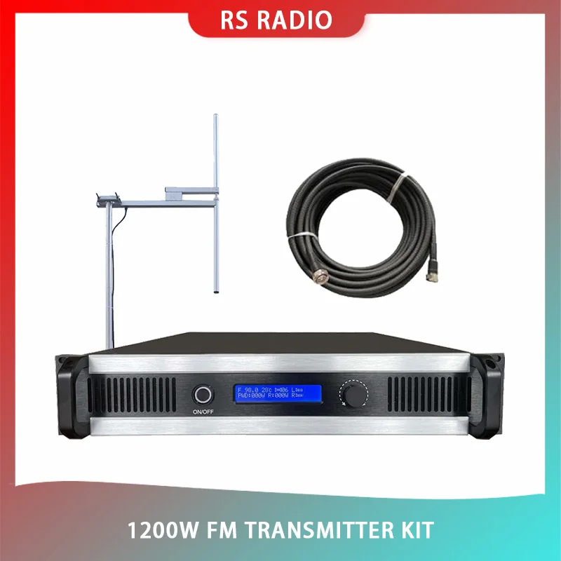 

1200 Вт кВт комплект FM-передатчика для радиостанции