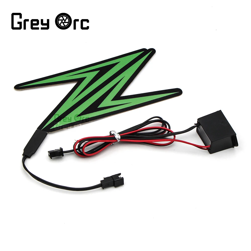 Мотоциклетная ночная езда холодный свет сигнал мигающая полоса светящаяся