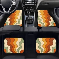 retro stripes car floor mat hippie car mat car accessories for women stoner gifts retro car accessories interior car decor