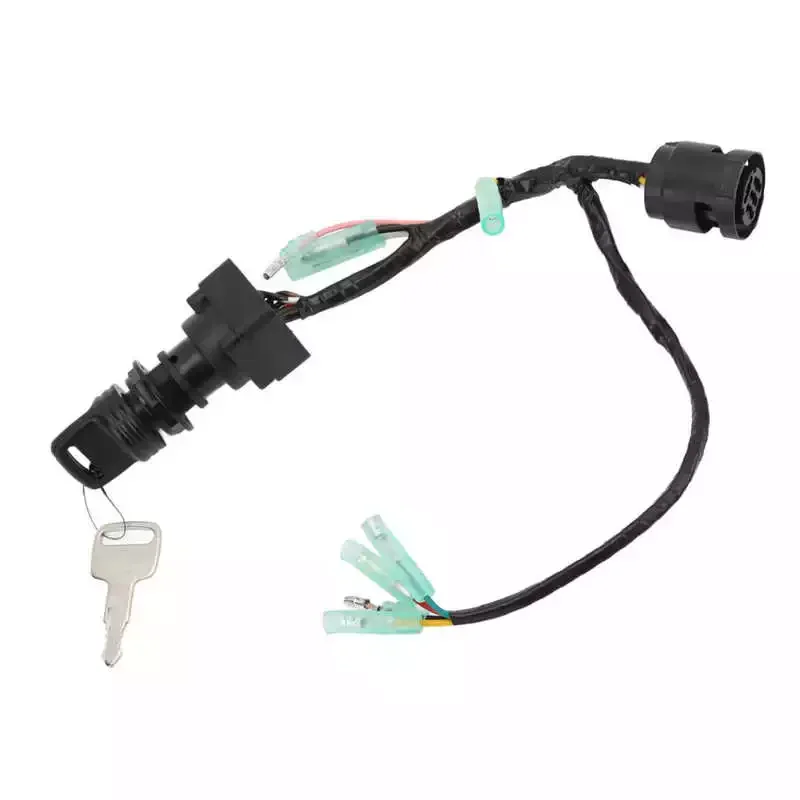 61B-82510-00-00 Ignition Key Switch Simple Install Professional with Keys for Motorcycle Parts Replacement for 40/90 enlarge