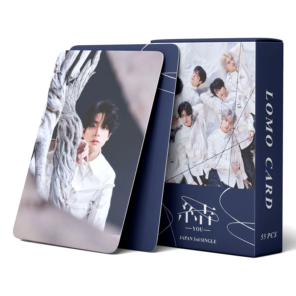

55Pcs/Set Kpop E Group DARK BLOOD New Album Lomo Cards E Photocards JUNGWON JAY Photo Cards