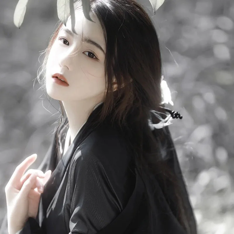 Китайский домашний женский кардиган Hanfu косплей одежда поэта Тюлевое шелковое