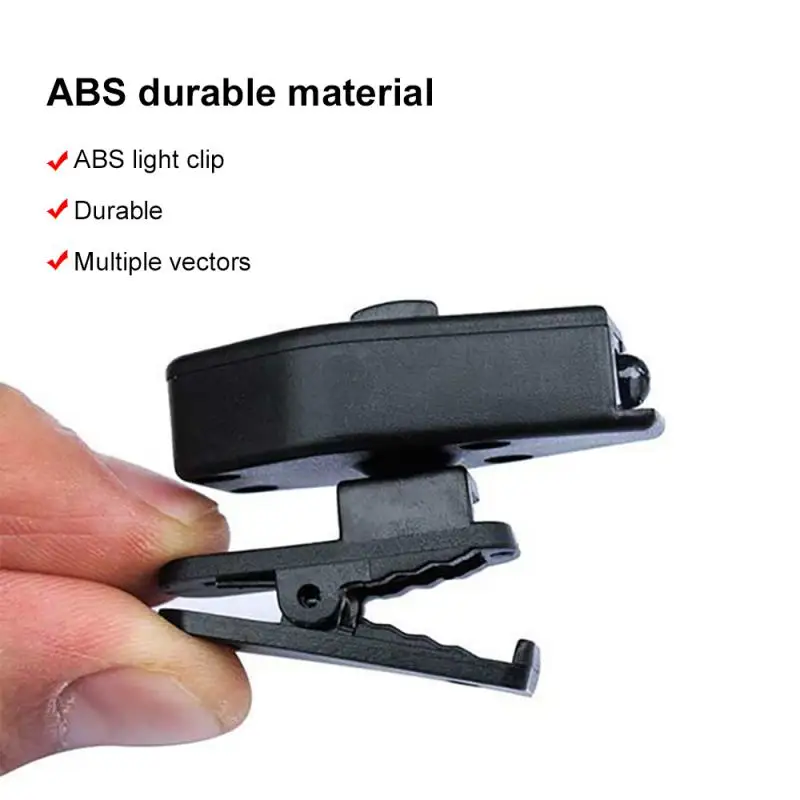 

Мини светодиодный фонарик, лампа для чтения, портативный уличный фонарь для рыбалки, многофункциональные очки с зажимом