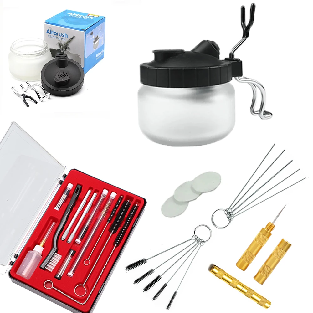 23 шт. аэрограф стеклянный набор для мытья домашний инструмент чистки воздуха