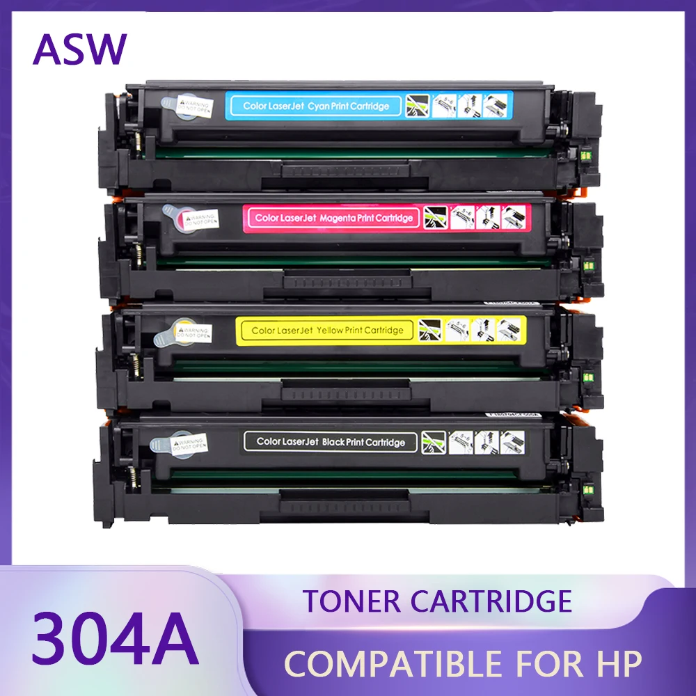 

304A Compatible Toner Cartridge CC530A CC531A CC532A CC533A for HP Color LaserJet CM2320nf CP2025 CM2320fxi CM2320n CM2320nf