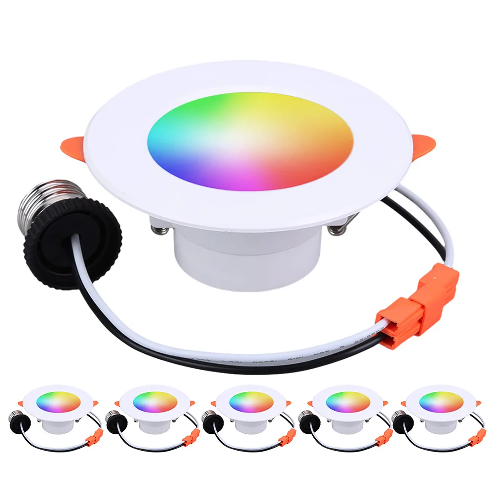 

Tuya LED Downlight 85-265V Recessed in Smart Life Dimming Spot Lamp 10W Recessed in Downlight Light for Alexa Google Home