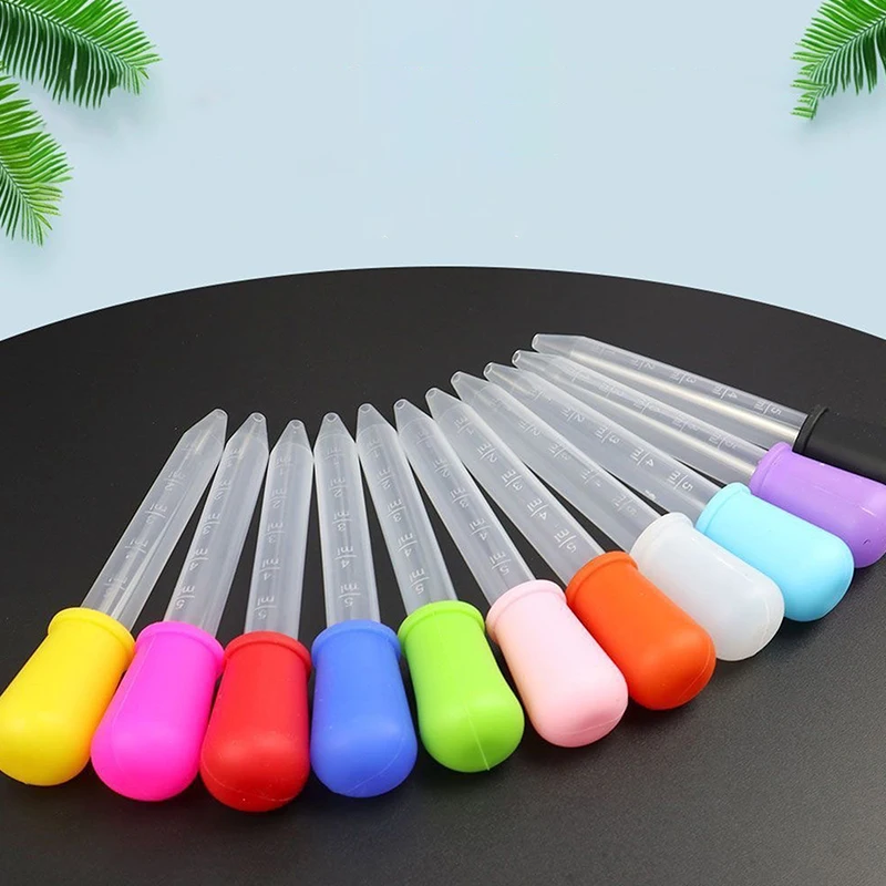 Пипетка из Силиконовой соломы для кормления детей 5 мл