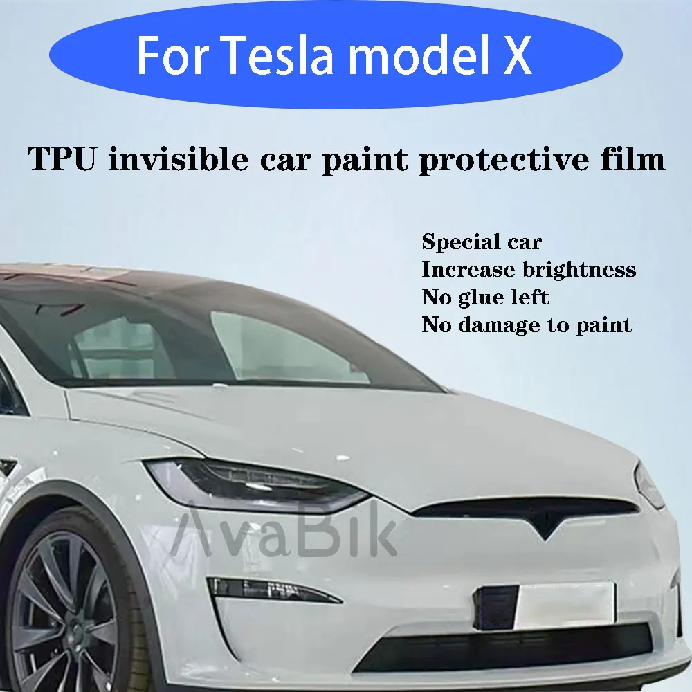 Прозрачный бюстгальтер из ТПУ устойчивый к царапинам PPF для Tesla Model 3 Y X S 2016-2023 Highland