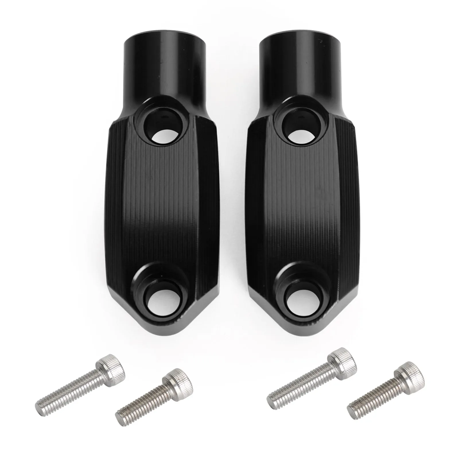 

Artudatech CNC алюминий 1/4 "22 мм зажим переднего главного цилиндра 10 мм адаптер для зеркала аксессуары для мотоциклов