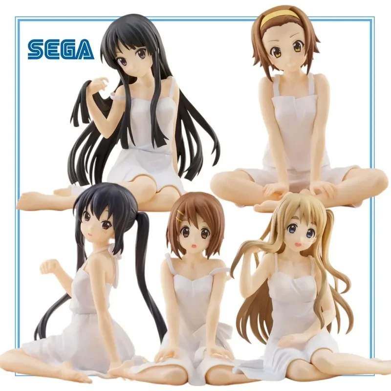 Фото В наличии оригинальные фигурки персонажей аниме SEGA K-ON: Хирасава Юи, Акияма Мио, Тайнака Рицу, Накано Азуса. Подарки. №1