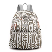 fashion womens backpack trend nylon female students school bags for teen girls casual travel large capacity handbags rucksack