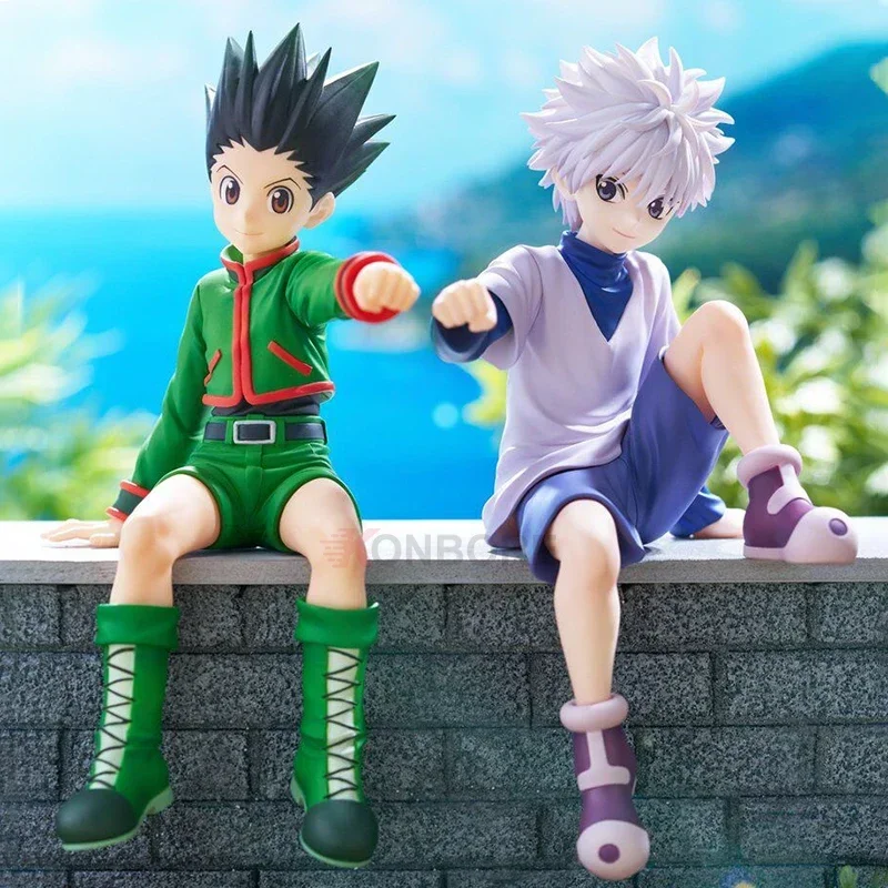13 см Hunter x Gon Freecss аниме фигурка лапша стоппер Killua Zoldyck Коллекционная модель куклы