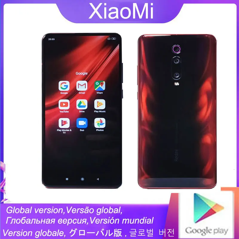 

Smartphone Xiaomi Redmi K20 Pro /Xiaomi Mi 9T Pro Cellphone NFC celular Snapdragon 855 48MP