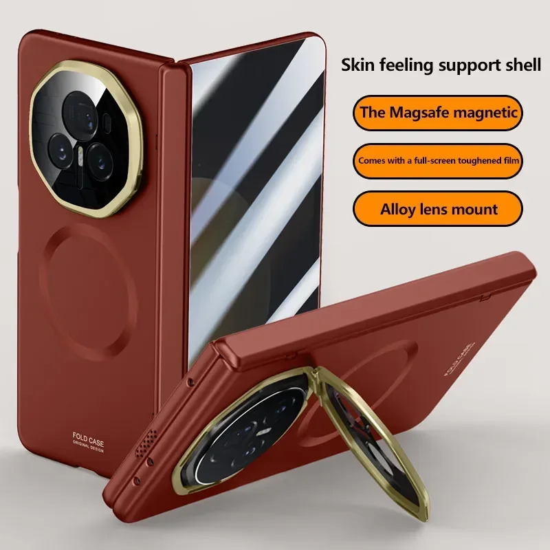 Ультратонкий жесткий пластиковый чехол для ПК Honor Magic V3 Magsafe Wireless Charge магнитный