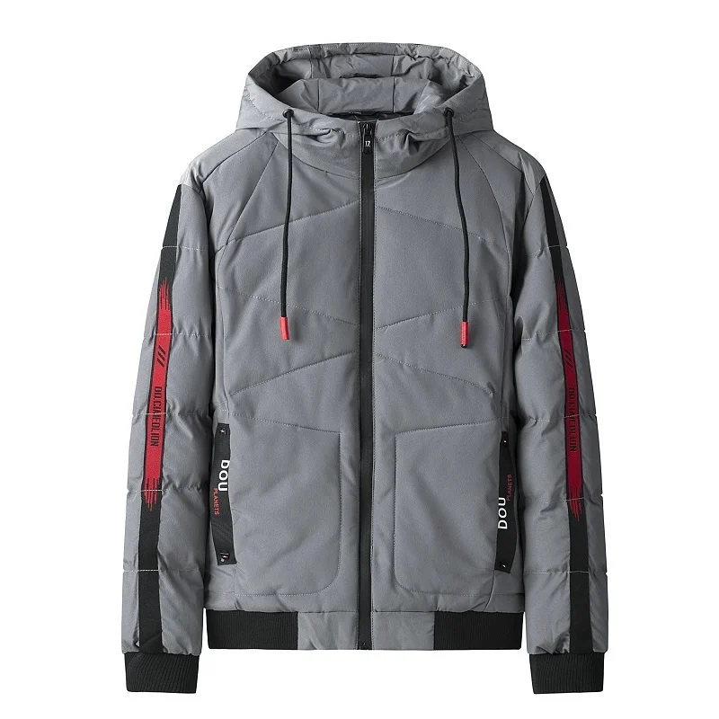 Парка мужская зимняя с капюшоном х/б размеры до 4XL