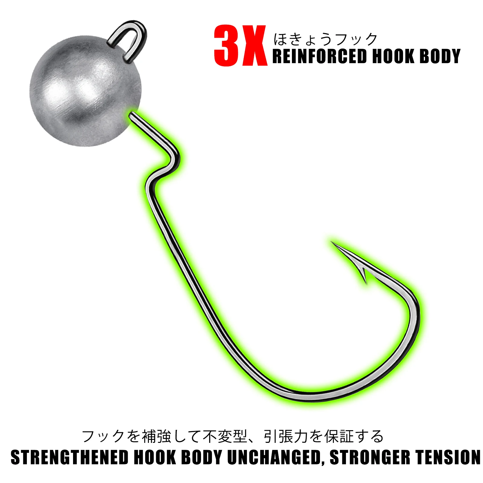 10 шт./коробка рыболовные крючки для ловли окуня