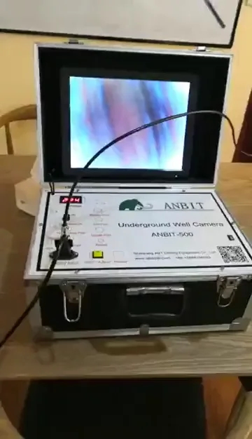 

Underground Camera 1000m 360 Degree Rotative Water Well Borehole Camera With Auto Cable Reel